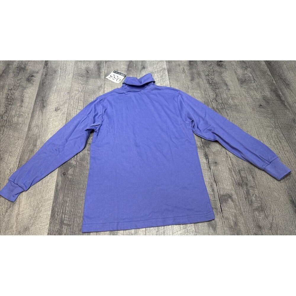 Vintage Long Sleeve Shirts Lot 4 Womens SMALL Knit Turtleneck Colorful Y2K NEW - Picture 9 of 10